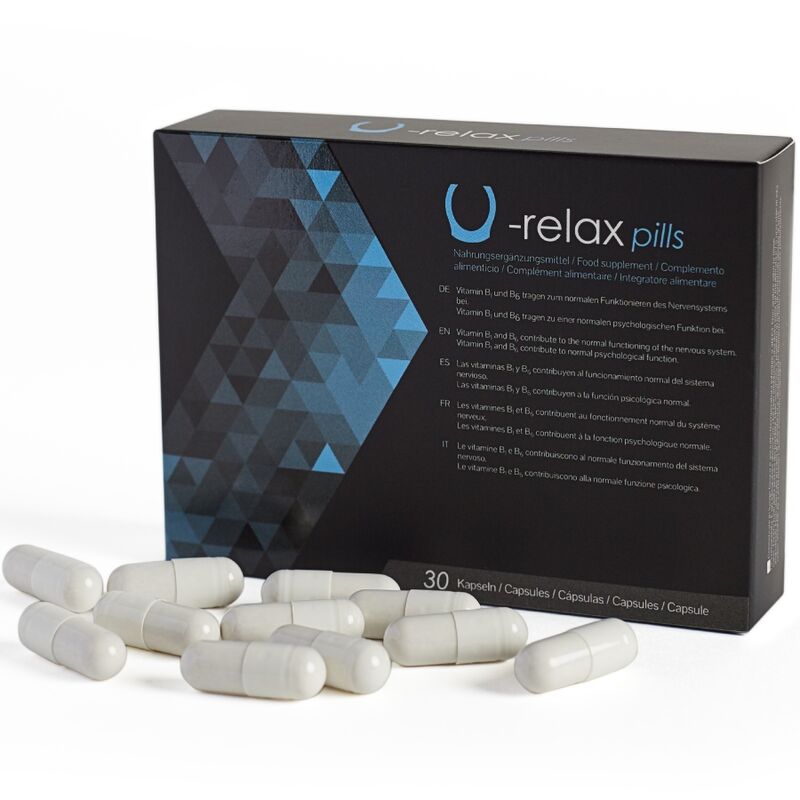 500 COSMETICS - CAPSULES U - RELAX RELAXATION ET REDUCTION DE L'ANXIETE - 30 CAPSULES. - Jouez Plaisir