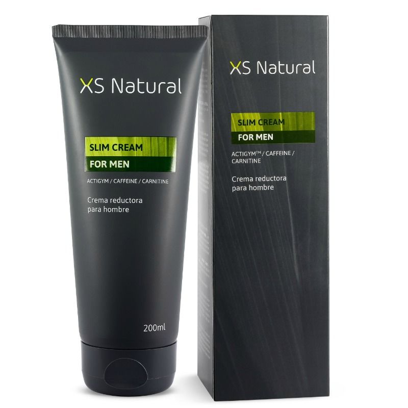 500 COSMETICS – XS NATÜRLICHE CREME FÜR MÄNNER. Schlankheitscreme und Fettverbrenner zur Reduzierung von Bauchfett