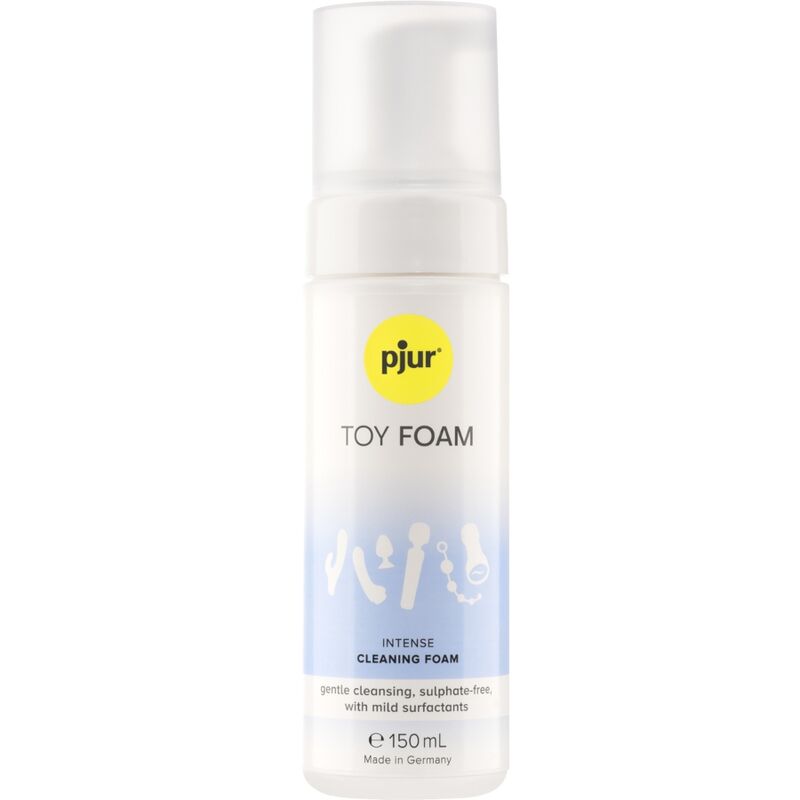 PJUR - TOY FOAM NETTOYANT POUR JOUETS MOUSSE DOUCE 150 ML - Jouez Plaisir