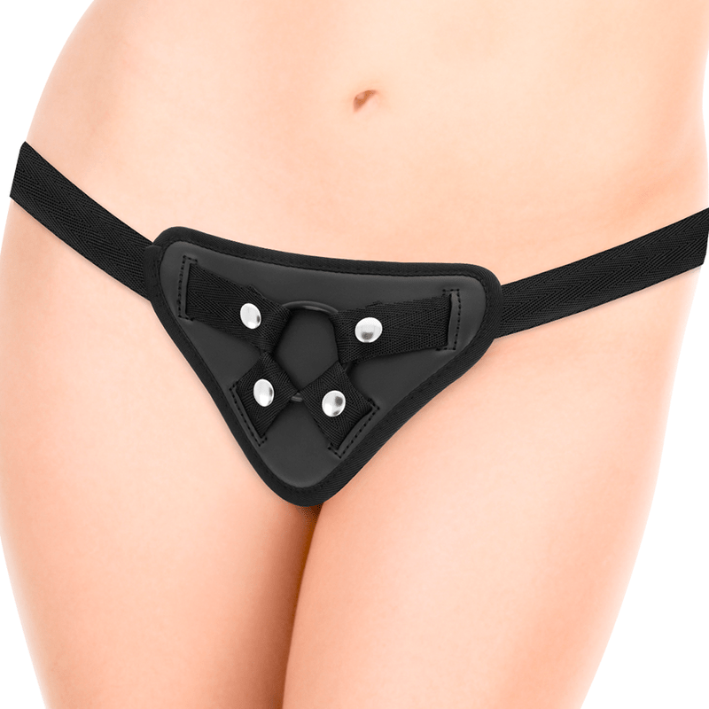 X RAY - HARNAIS RADIO AVEC ANNEAUX EN SILICONE - Jouez Plaisir