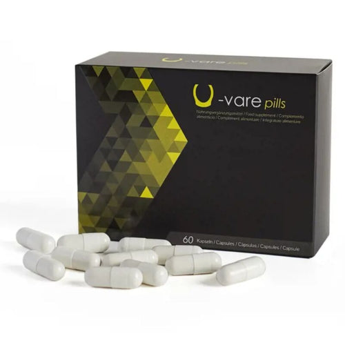 500 COSMETICS - CAPSULES DE TRAITEMENT DES VARICES U - VARE - 60 CAPSULES - Jouez Plaisir