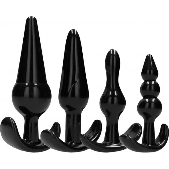 ADDICTED TOYS - ENSEMBLE 4 BOUCHONS ANAL - Jouez Plaisir
