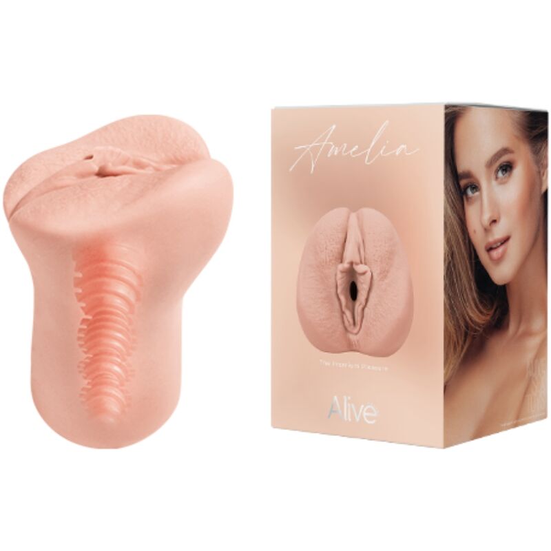 ALIVE - MASTURBADEUR MASCULIN FLEX VAGINAL TAILLE M - Jouez Plaisir