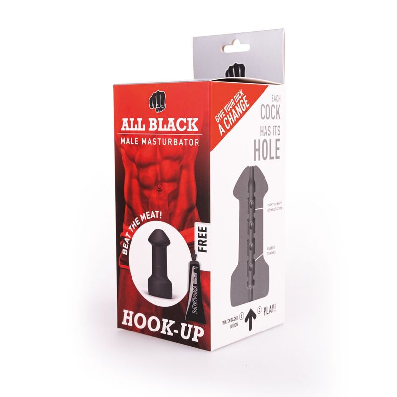 ALL BLACK - BRANCHEMENT DE MASTURBATEUR - Jouez Plaisir
