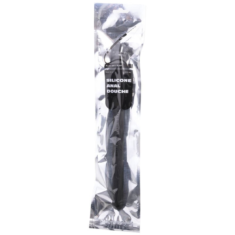 ALL BLACK - DOUCHE ANAL MEGA RIPPLE SILICONE 28,5 CM - Jouez Plaisir