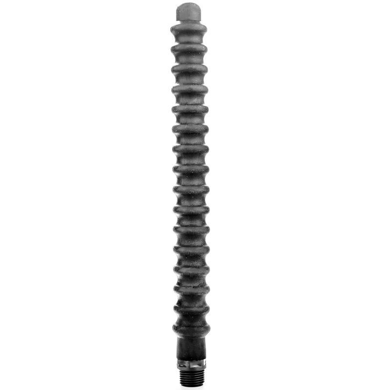 ALL BLACK - DOUCHE ANAL MEGA RIPPLE SILICONE 28,5 CM - Jouez Plaisir