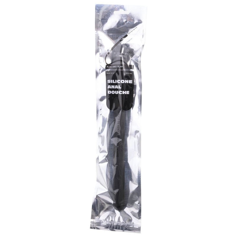 ALL BLACK - DOUCHE ANAL RIDÉE EN SILICONE 27 CM - Jouez Plaisir