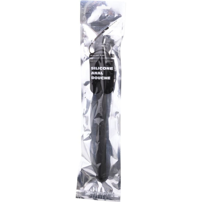 ALL BLACK - DOUCHE ANAL SILICONE 27 CM - Jouez Plaisir