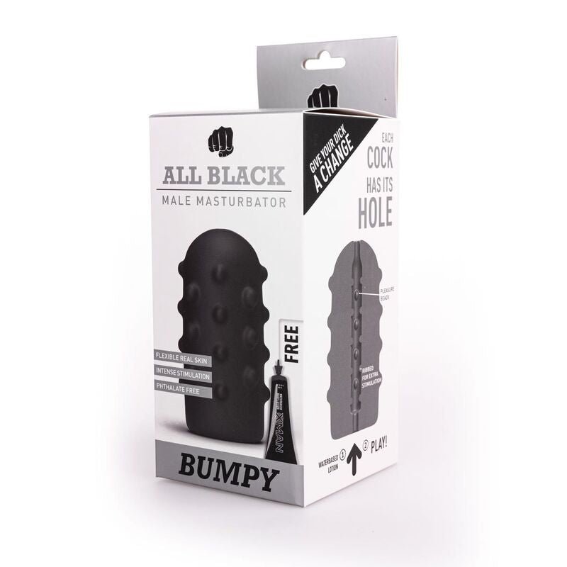 ALL BLACK - MASTURBATEUR BUMPY - Jouez Plaisir