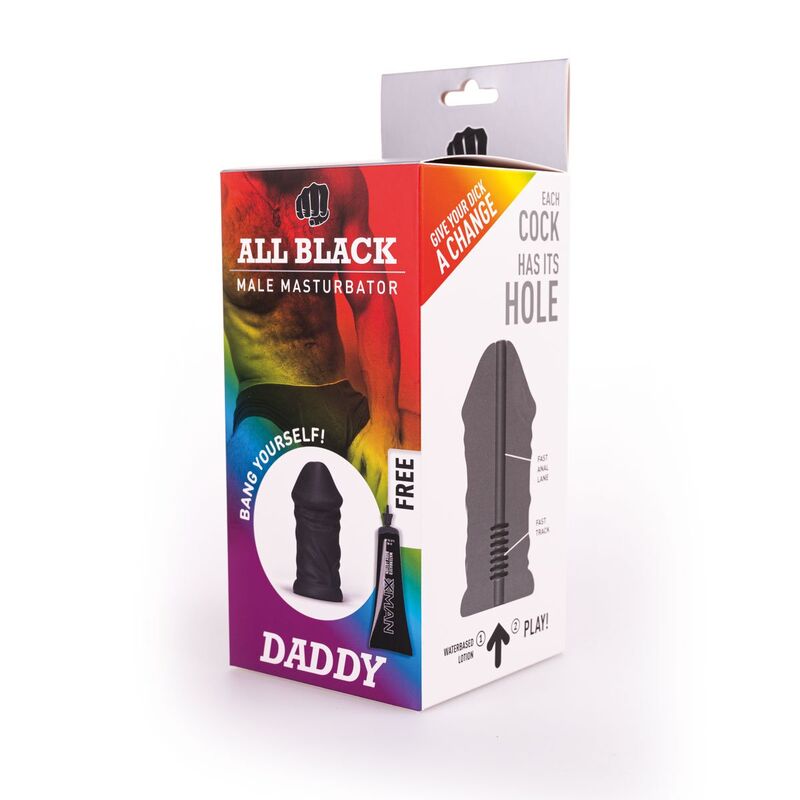 ALL BLACK - MASTURBATEUR PAPA - Jouez Plaisir