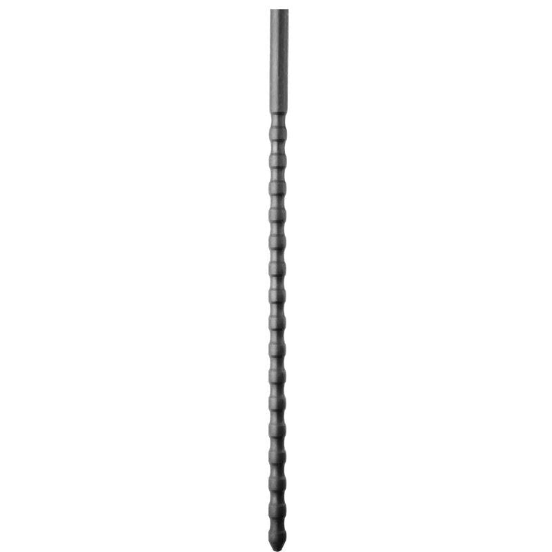 ALL BLACK - SONDE URÉTRALE EN SILICONE 6/8 MM - Jouez Plaisir