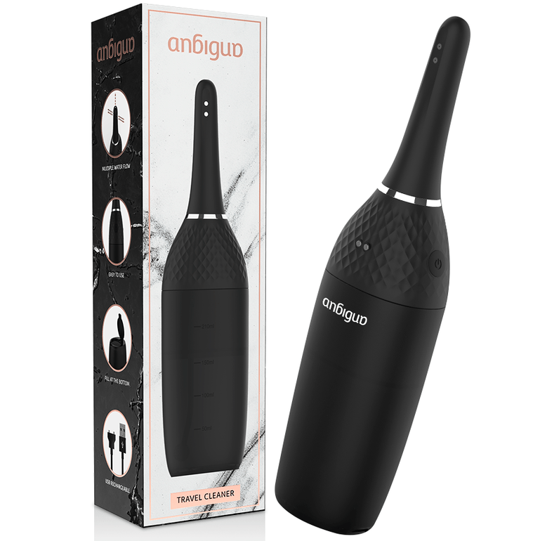 ANBIGUO - NETTOYEUR ANAL AUTOMATIQUE ULTIME 5 INTENSITÉS - Jouez Plaisir
