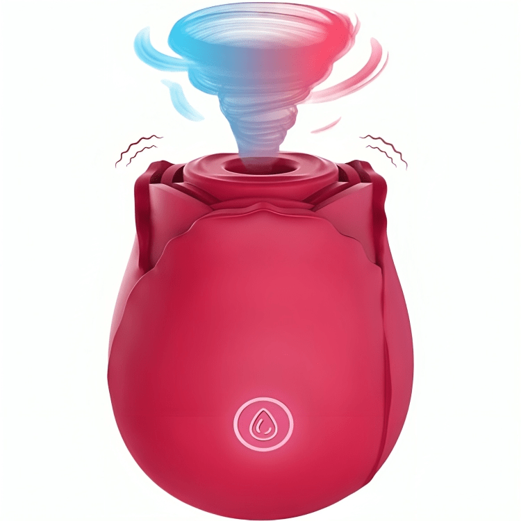 ARMONY - DELIGHT FLEUR VENTOUSE ROUGE - Jouez Plaisir