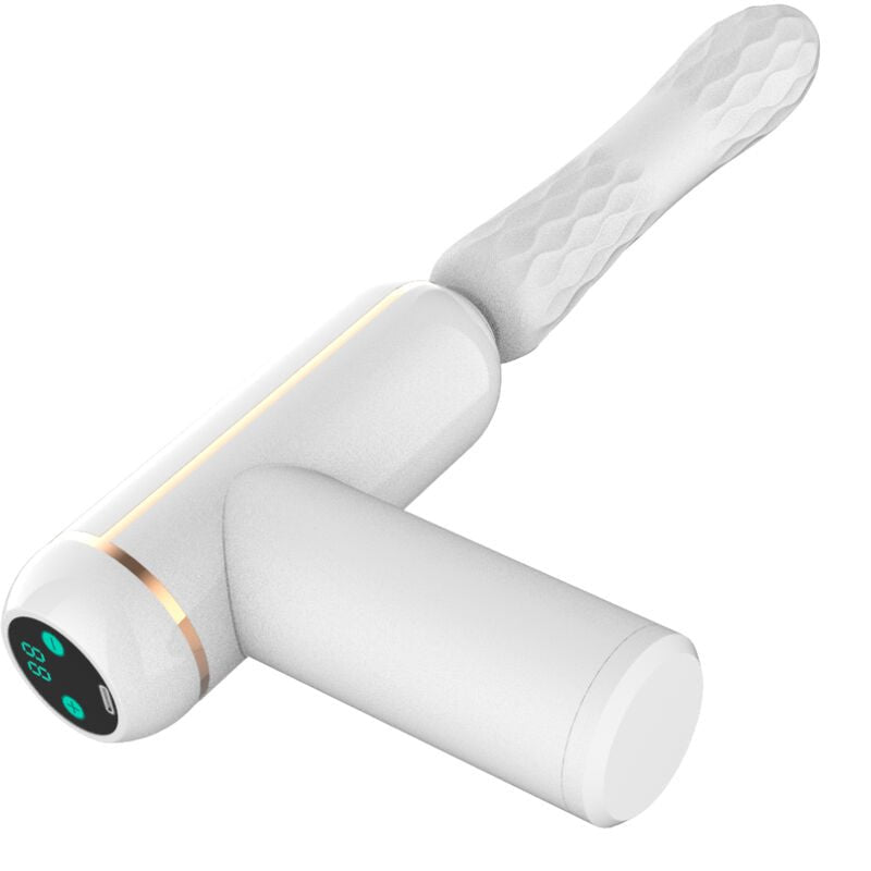 ARMONY - FKING MACHINE VIBRATEUR AJUSTABLE ET AUTOMATIQUE BLANC - Jouez Plaisir