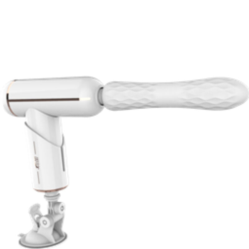 ARMONY - FKING MACHINE VIBRATEUR AJUSTABLE ET AUTOMATIQUE BLANC - Jouez Plaisir