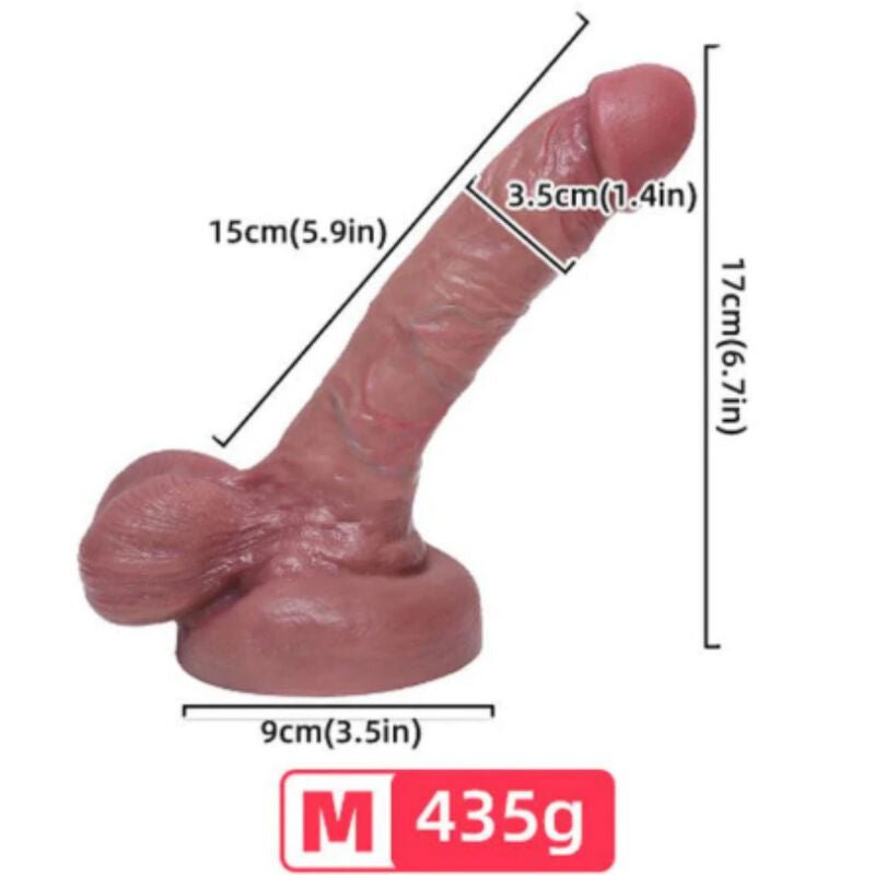 ARMONY - GODE RÉALISTE EN SILICONE LIQUIDE 15 CM - Jouez Plaisir