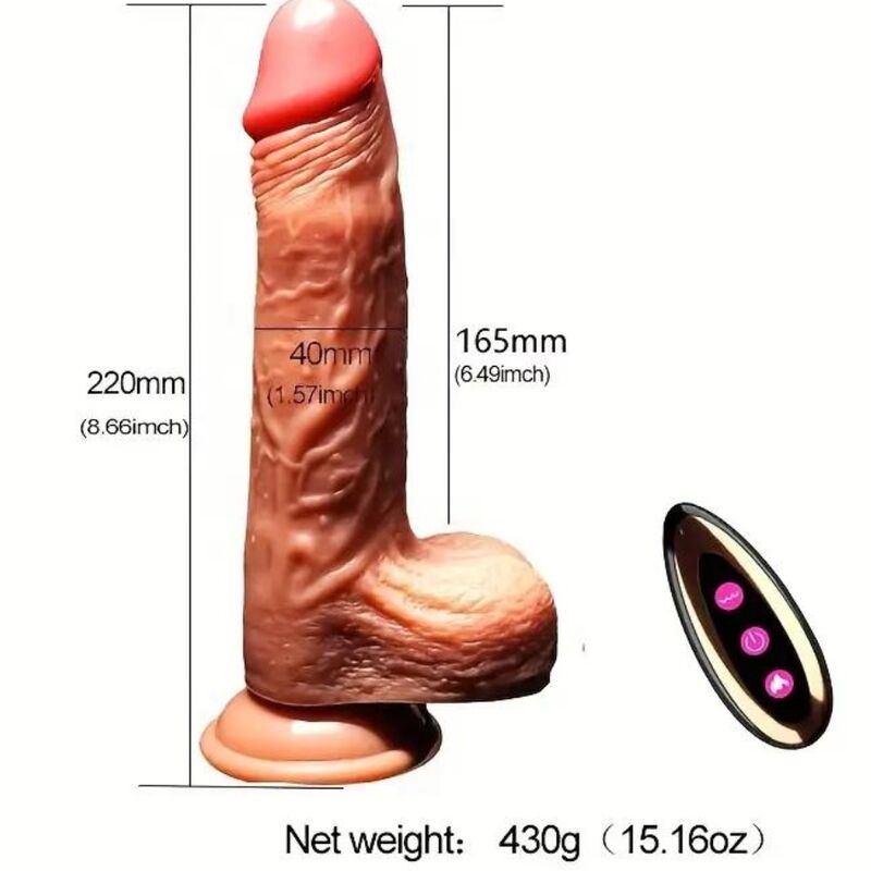 ARMONY - GODE RÉALISTE VIBRANT RECHARGEABLE - Jouez Plaisir