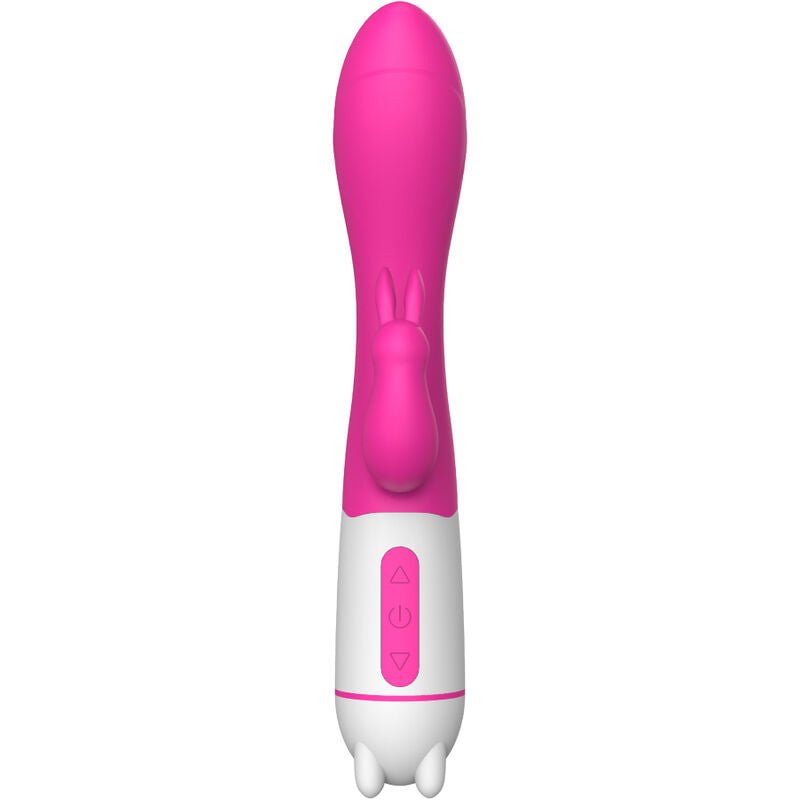 ARMONY - HAPPY VIBRATEUR & STIMULATEUR DE LAPIN FUCHSIA - Jouez Plaisir