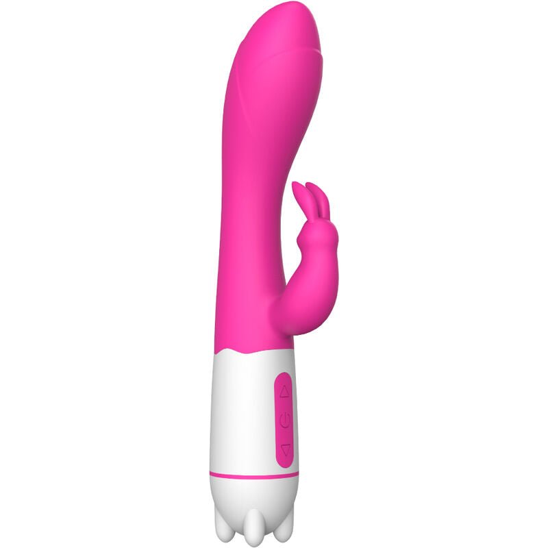 ARMONY - HAPPY VIBRATEUR & STIMULATEUR DE LAPIN FUCHSIA - Jouez Plaisir