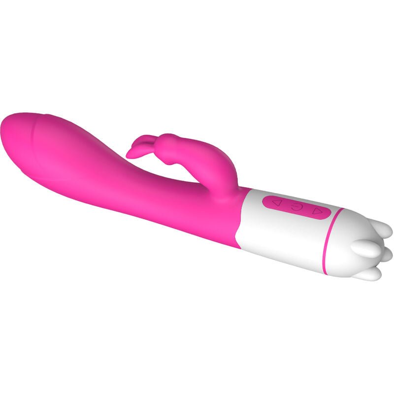 ARMONY - HAPPY VIBRATEUR & STIMULATEUR DE LAPIN FUCHSIA - Jouez Plaisir