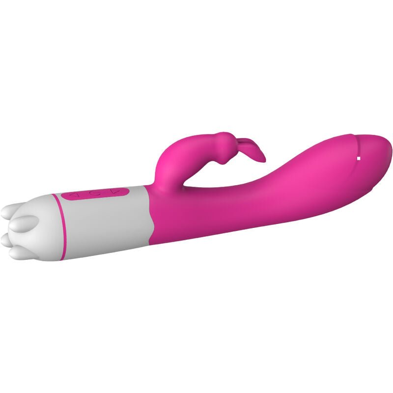 ARMONY - HAPPY VIBRATEUR & STIMULATEUR DE LAPIN FUCHSIA - Jouez Plaisir