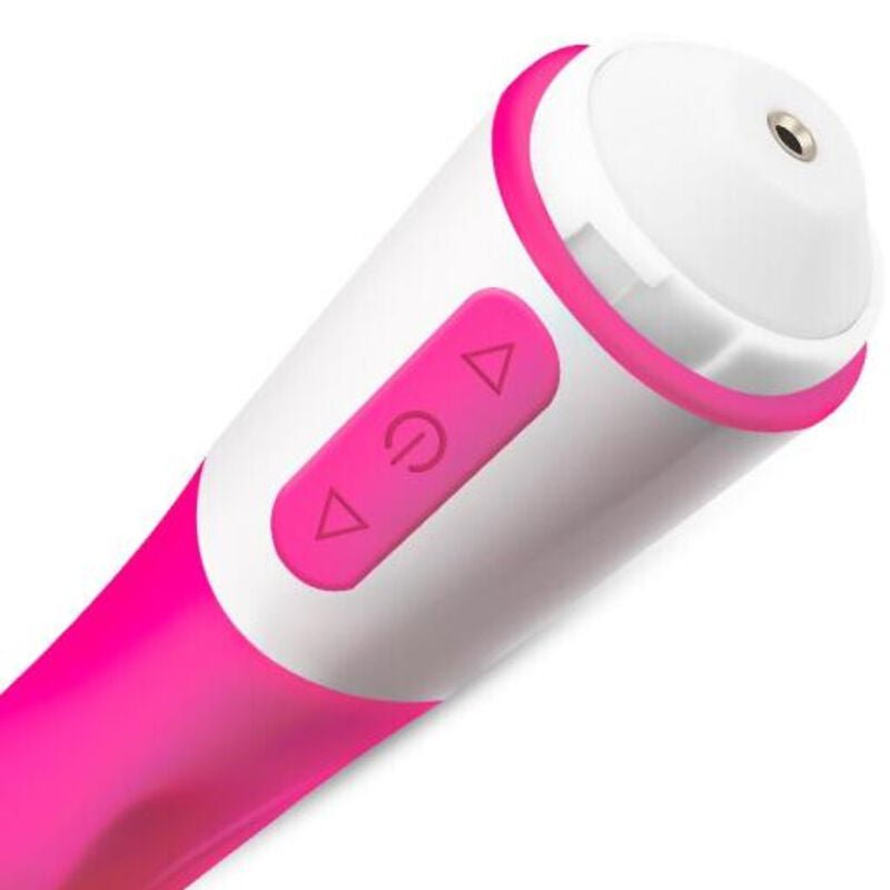ARMONY - HAPPY VIBRATEUR & STIMULATEUR RECHARGEABLE FUCHSIA - Jouez Plaisir