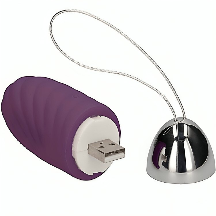 ARMONY - JIUUY OEUF VIBRANT GRANULAIRE TÉLÉCOMMANDE VIOLET - Jouez Plaisir