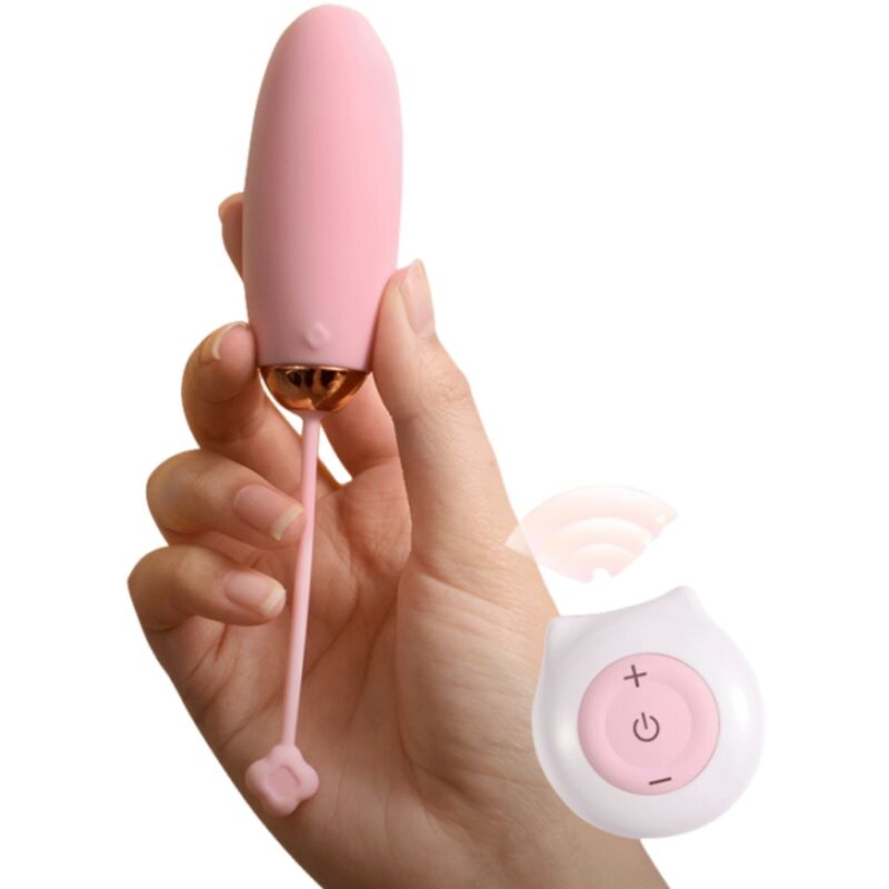 ARMONY - KITTY FUN EGG VIBRATEUR TÉLÉCOMMANDE 10 VIBRATIONS ROSE - Jouez Plaisir