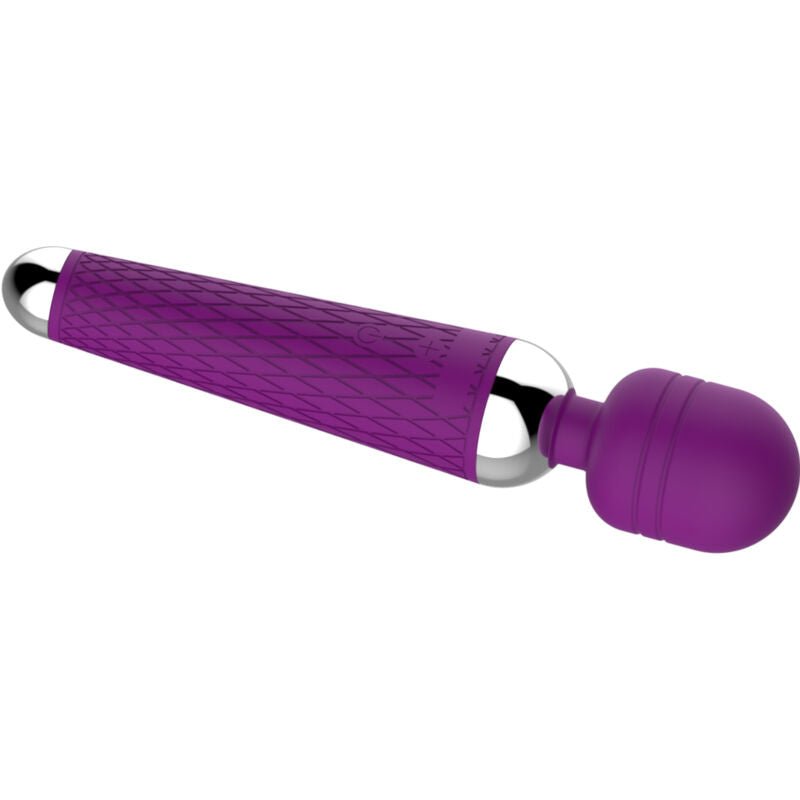 ARMONY - MASSEUR DE TÊTE FLEXIBLE ET VIBRATEUR VIOLET - Jouez Plaisir