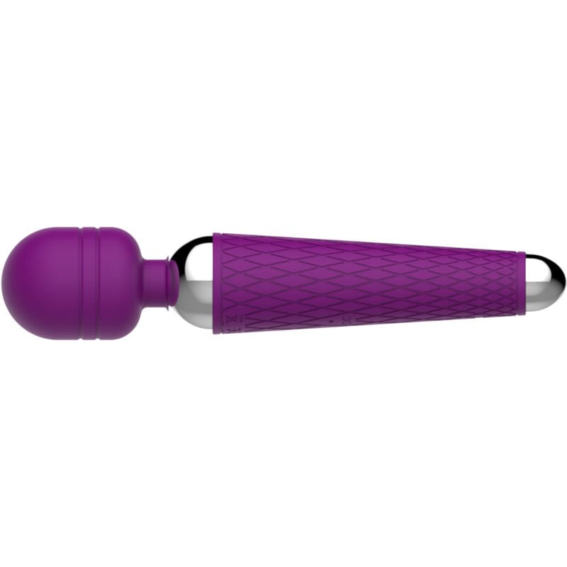 ARMONY - MASSEUR DE TÊTE FLEXIBLE ET VIBRATEUR VIOLET - Jouez Plaisir