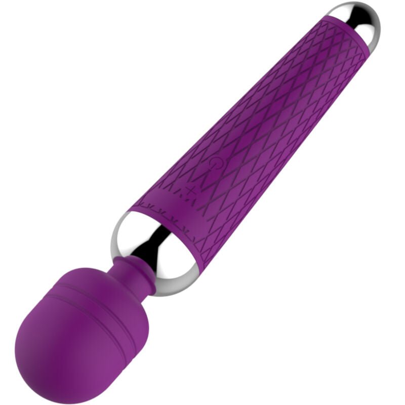 ARMONY - MASSEUR DE TÊTE FLEXIBLE ET VIBRATEUR VIOLET - Jouez Plaisir