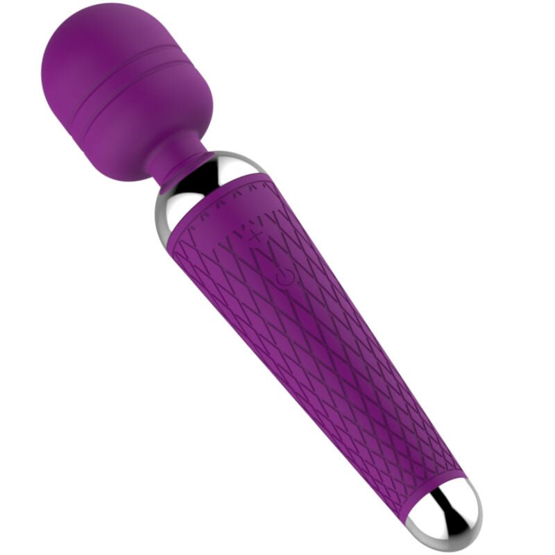 ARMONY - MASSEUR DE TÊTE FLEXIBLE ET VIBRATEUR VIOLET - Jouez Plaisir