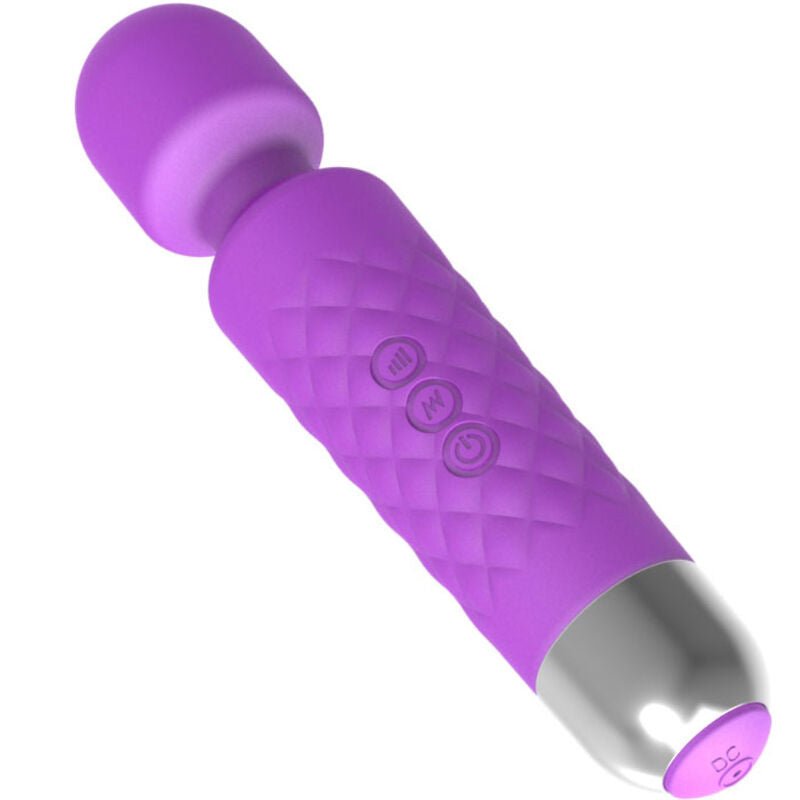 ARMONY - MINI MASSEUR ET VIBRATEUR VIOLET - Jouez Plaisir