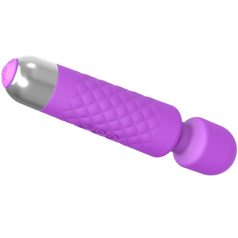 ARMONY - MINI MASSEUR ET VIBRATEUR VIOLET - Jouez Plaisir