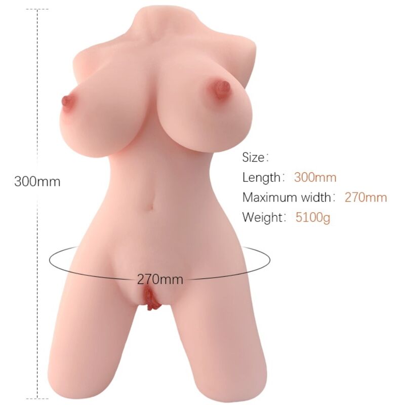 ARMONY - MODÈLE RÉALISTE DE TORSE FÉMININ 5 - Jouez Plaisir
