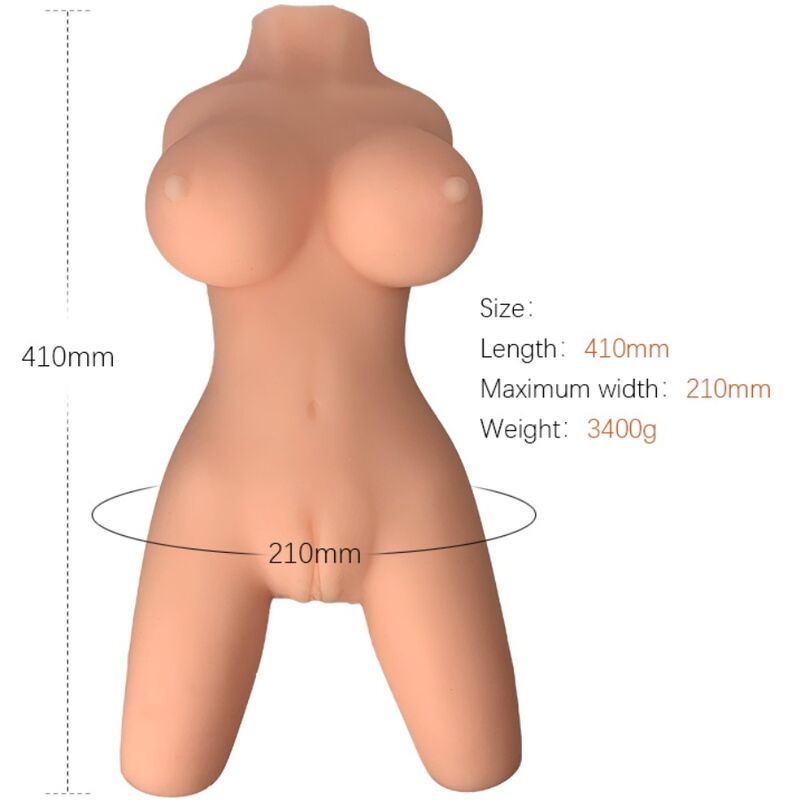 ARMONY - MODÈLE RÉALISTE DE TORSE FÉMININ 8 - Jouez Plaisir