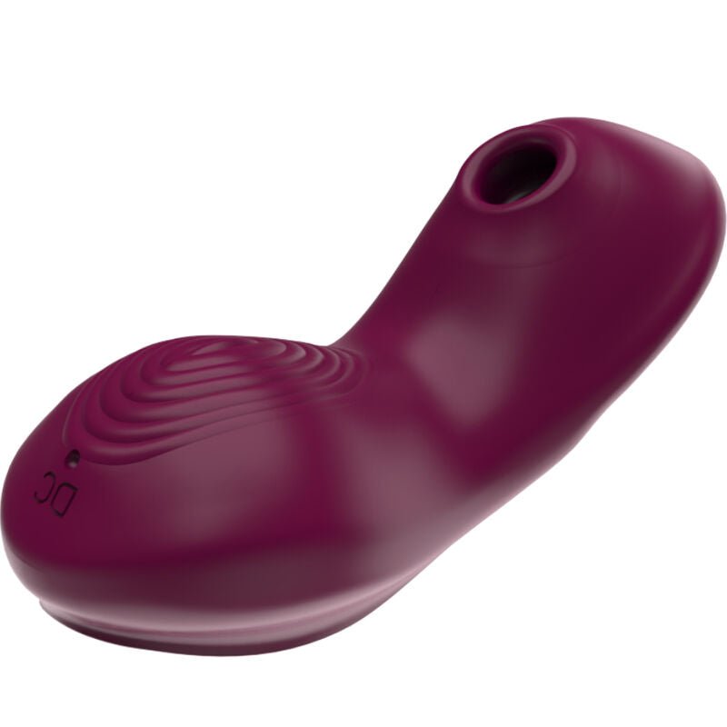 ARMONY - VENTOUSE ET STIMULATEUR BOURGOGNE G - POINT - Jouez Plaisir