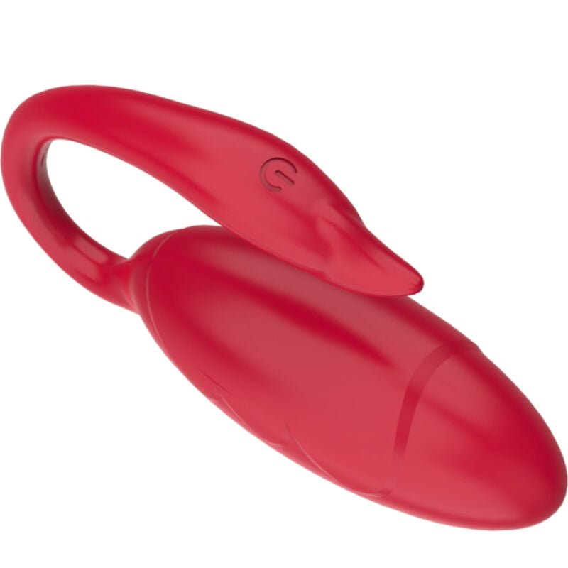 ARMONY - VIBRATEUR DOISEAU POUR COUPLES ROUGE - Jouez Plaisir