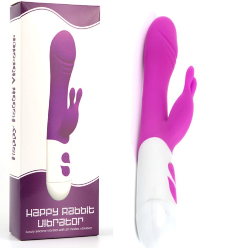 ARMONY - VIBRATEUR HAPPY & STIMULATEUR DE LAPIN VIOLET - Jouez Plaisir