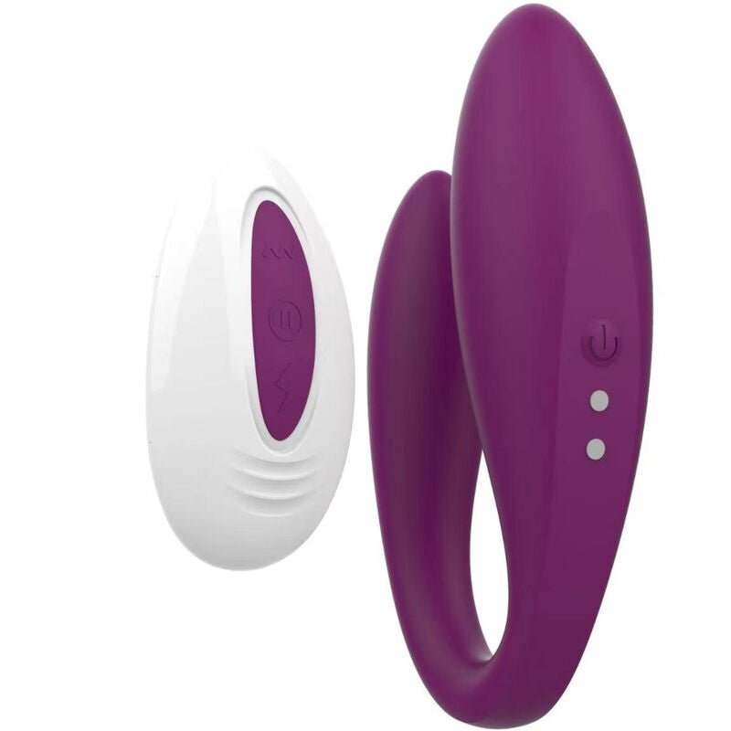 ARMONY - VIBRATEUR KITTY POUR COUPLES TÉLÉCOMMANDE VIOLET - Jouez Plaisir