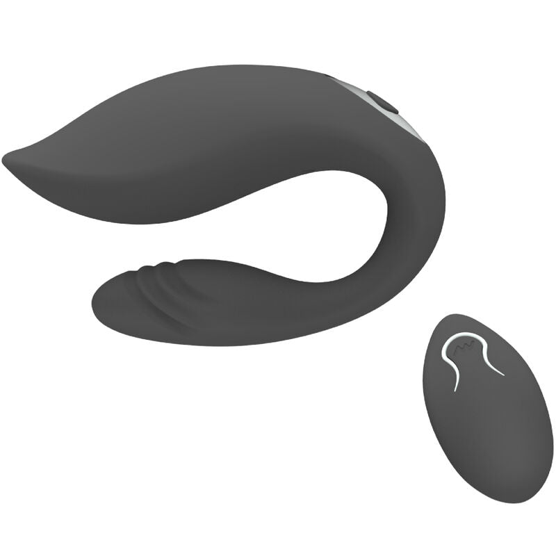 ARMONY - VIBRATEUR MARTHA POUR COUPLES TÉLÉCOMMANDE NOIR - Jouez Plaisir