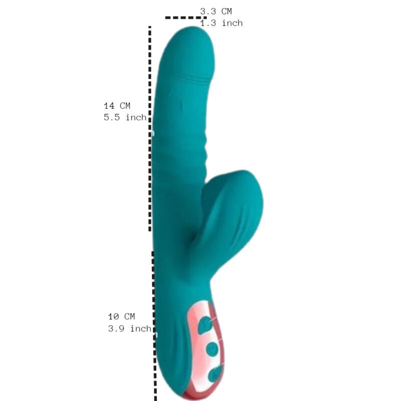ARMONY - VIBRATEUR SUCK & SUCKER VERT - Jouez Plaisir
