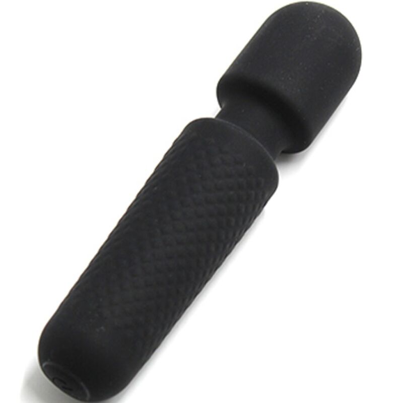 ARMONY - YOUR MAGIC MASSEUR & VIBRATEUR RECHARGEABLE 10 VIBRATIONS BAGUETTE DOTS NOIR - Jouez Plaisir