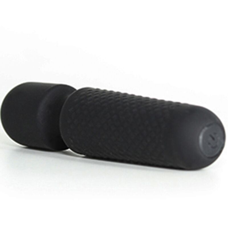 ARMONY - YOUR MAGIC MASSEUR & VIBRATEUR RECHARGEABLE 10 VIBRATIONS BAGUETTE DOTS NOIR - Jouez Plaisir