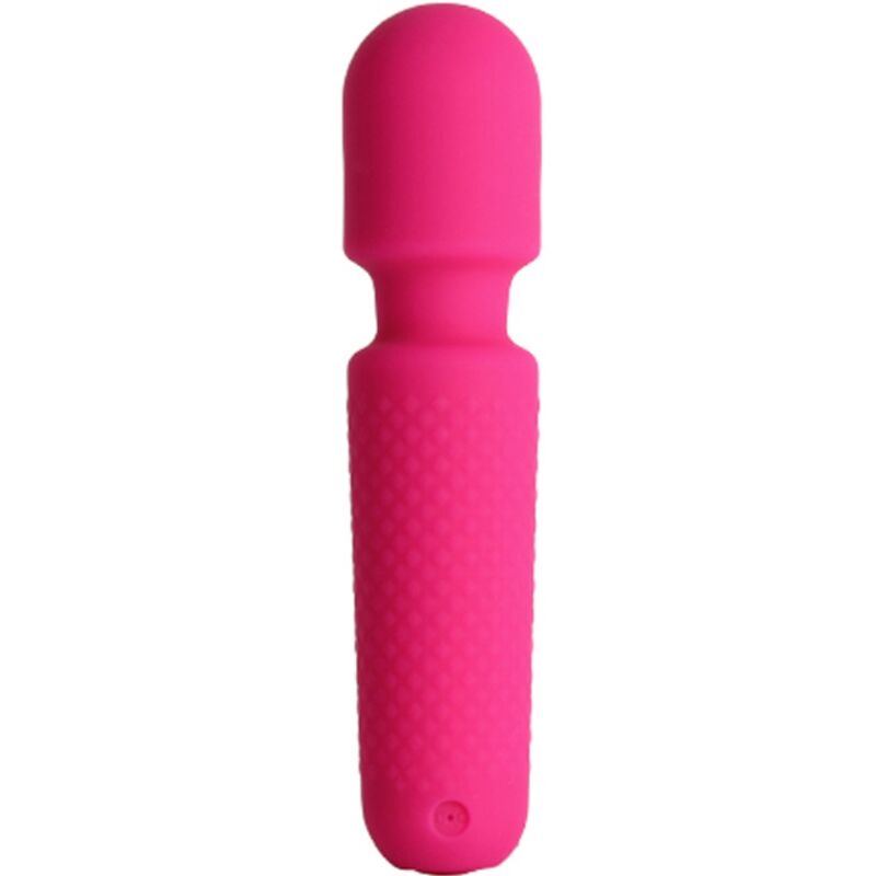 ARMONY - YOUR MAGIC MASSEUR & VIBRATEUR RECHARGEABLE 10 VIBRATIONS BAGUETTE DOTS ROSE - Jouez Plaisir