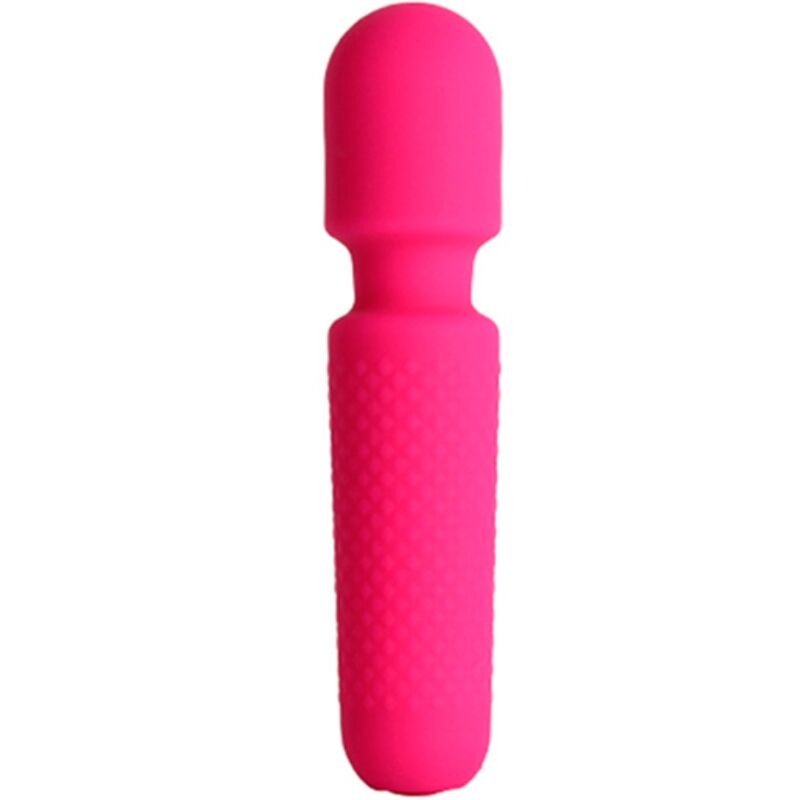 ARMONY - YOUR MAGIC MASSEUR & VIBRATEUR RECHARGEABLE 10 VIBRATIONS BAGUETTE DOTS ROSE - Jouez Plaisir