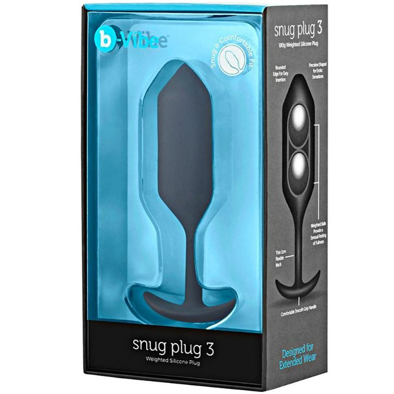 B - VIBE - PLUG ANAL SNUG PLUG 3 - Jouez Plaisir