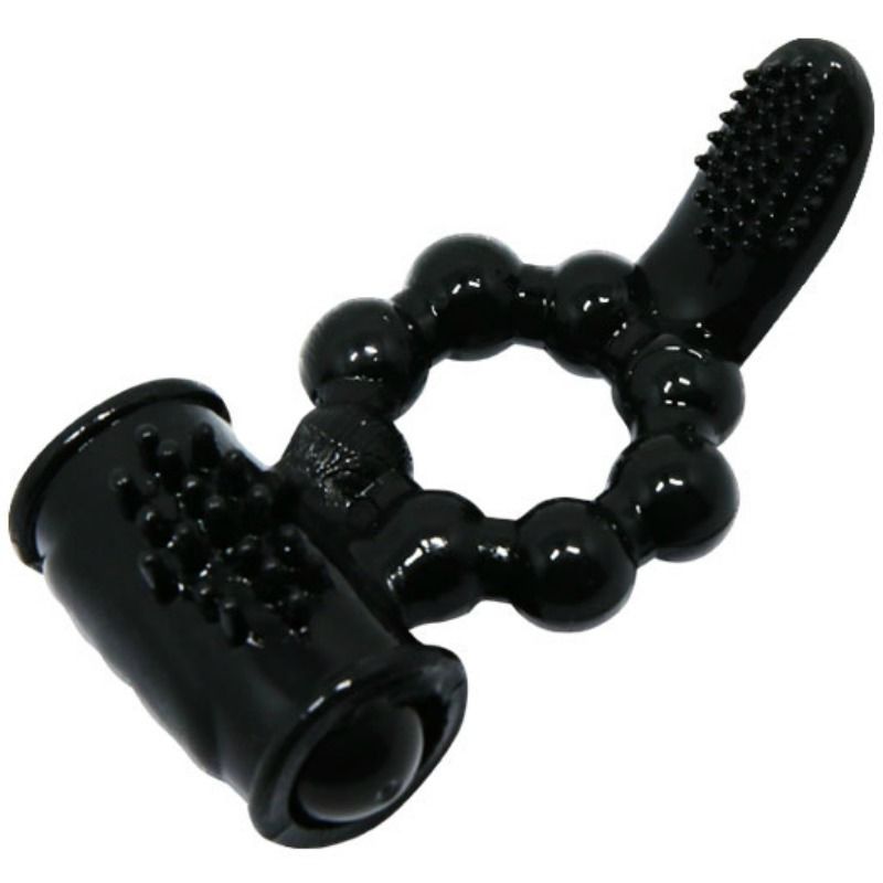 BAILE - ANNEAU SWEET RING AVEC DOUBLE STIMULATEUR - Jouez Plaisir
