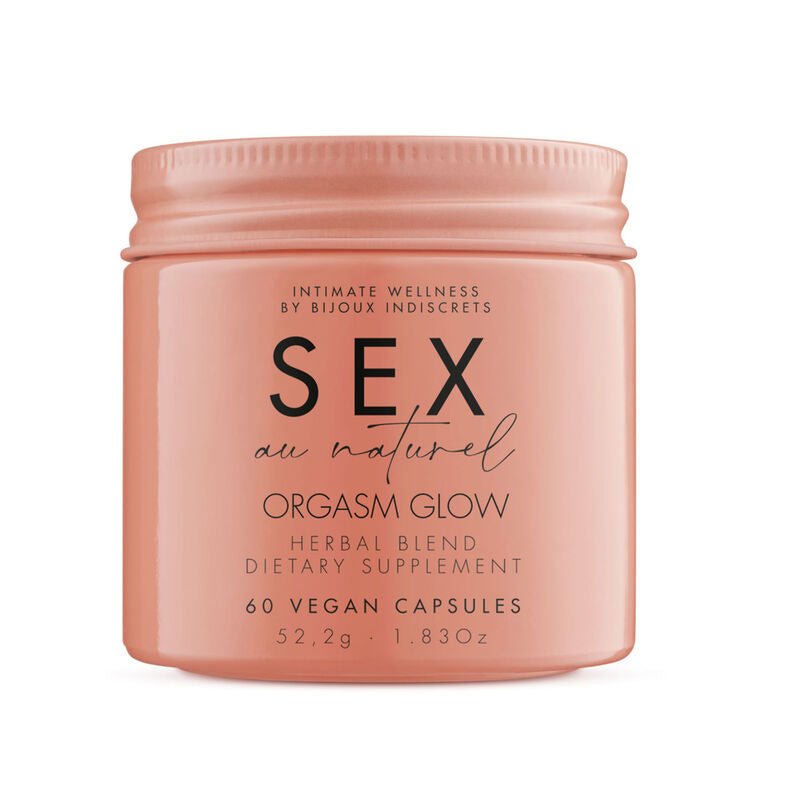BIJOUX - COMPLÉMENT ALIMENTAIRE ORGASM GLOW 60 CAPSULES - Jouez Plaisir