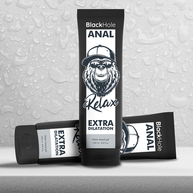 BLACK HOLE - GEL A BASE D''EAU DILATATION ANALE 250 ML - Jouez Plaisir